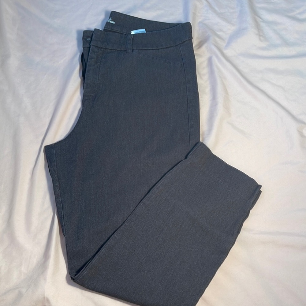 Gray Old Navy High Rise Pixie Pant